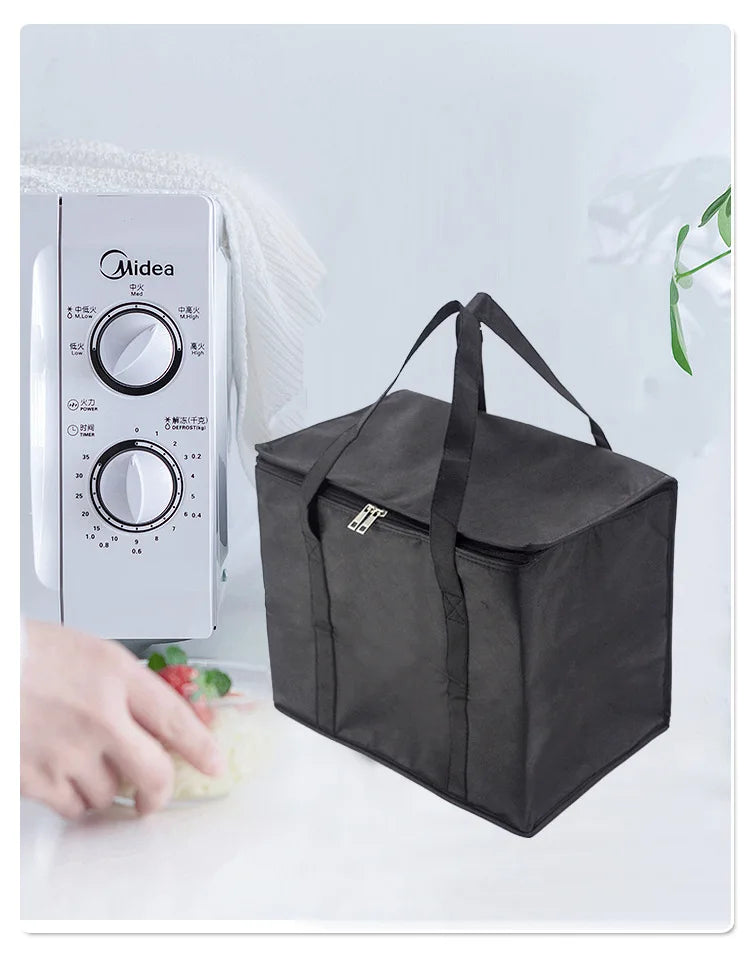 Minimalist Foldable Portable Food and Drink Insulated Bag