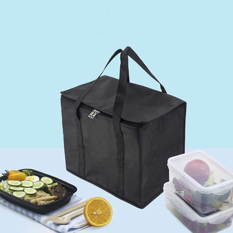 Minimalist Foldable Portable Food and Drink Insulated Bag