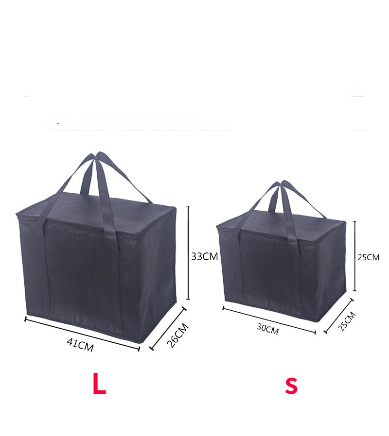 Minimalist Foldable Portable Food and Drink Insulated Bag