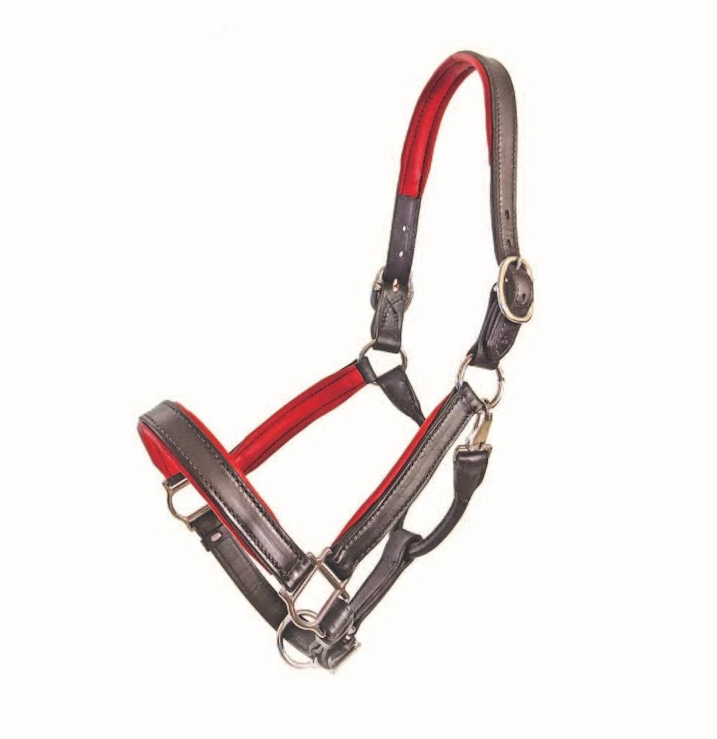 1" Black Padded Halter