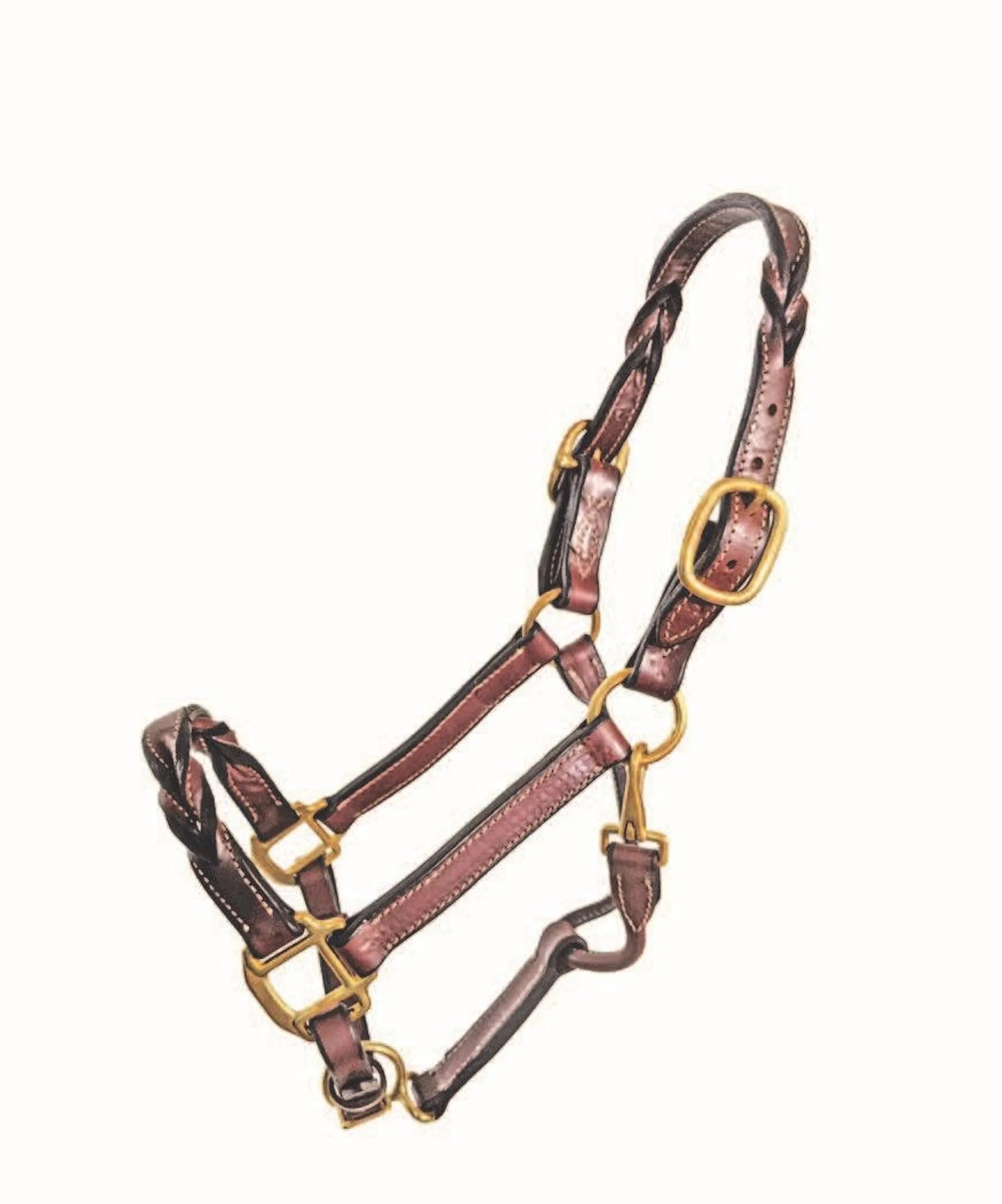 Twisted Leather Halter