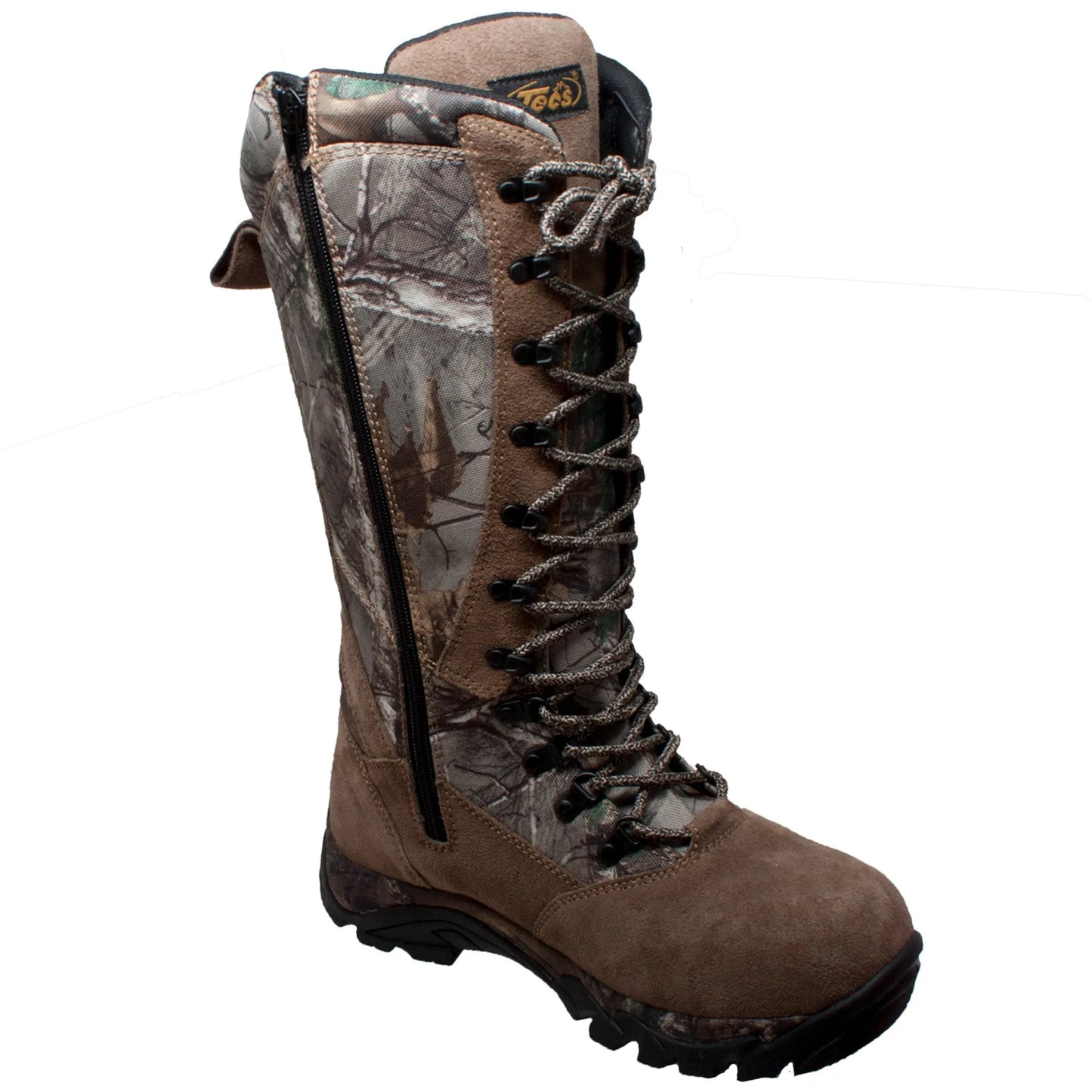 Men's 15" Waterproof Zip/Lace Snake Bite Boot