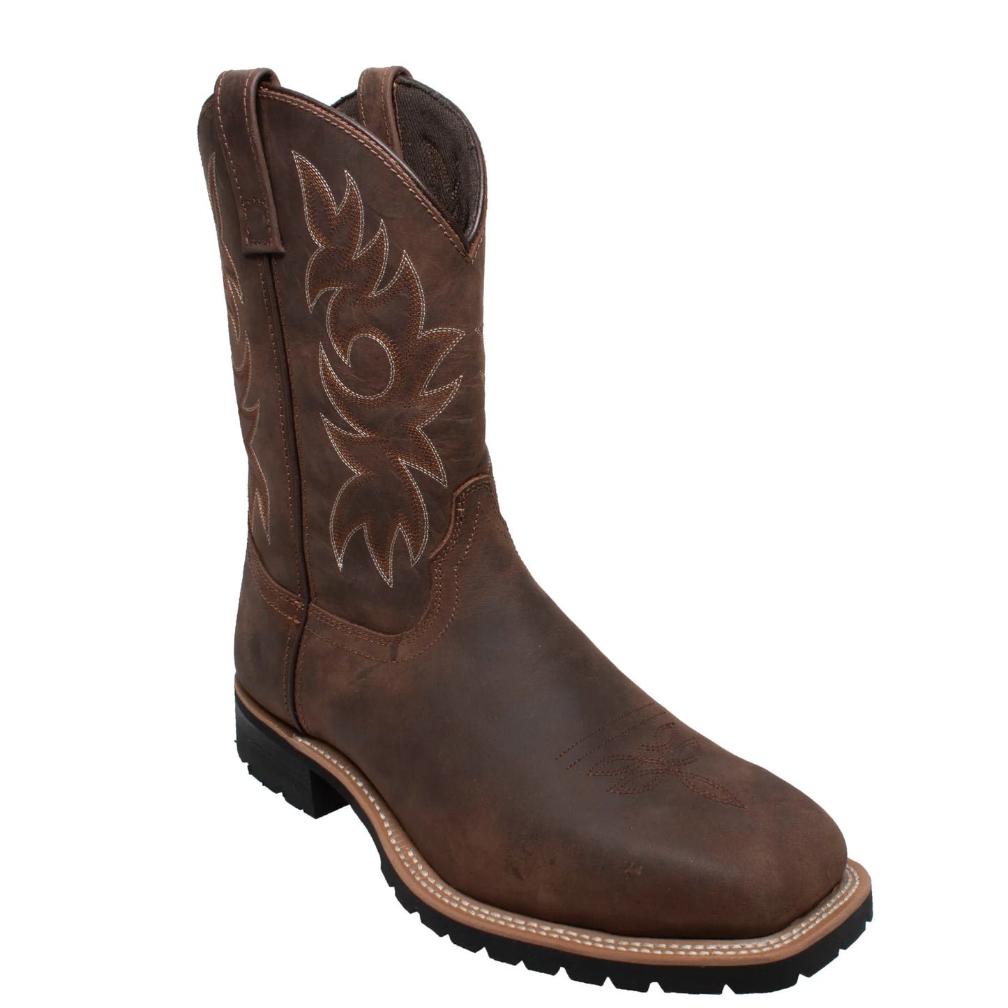 Men's 12" Steel Toe Work Western