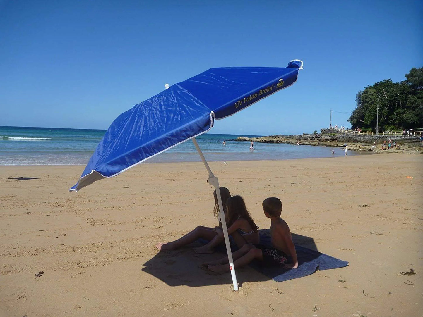 SHELTA Foldabrella Beach Umbrella