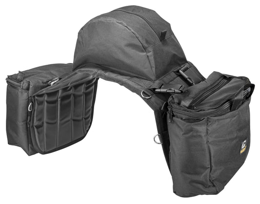 GATSBY Nylon Cooler Saddle Bag with Cantle