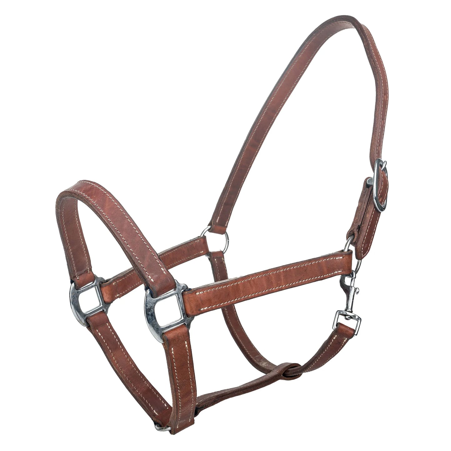 Tabelo Leather Halter w/ Snap