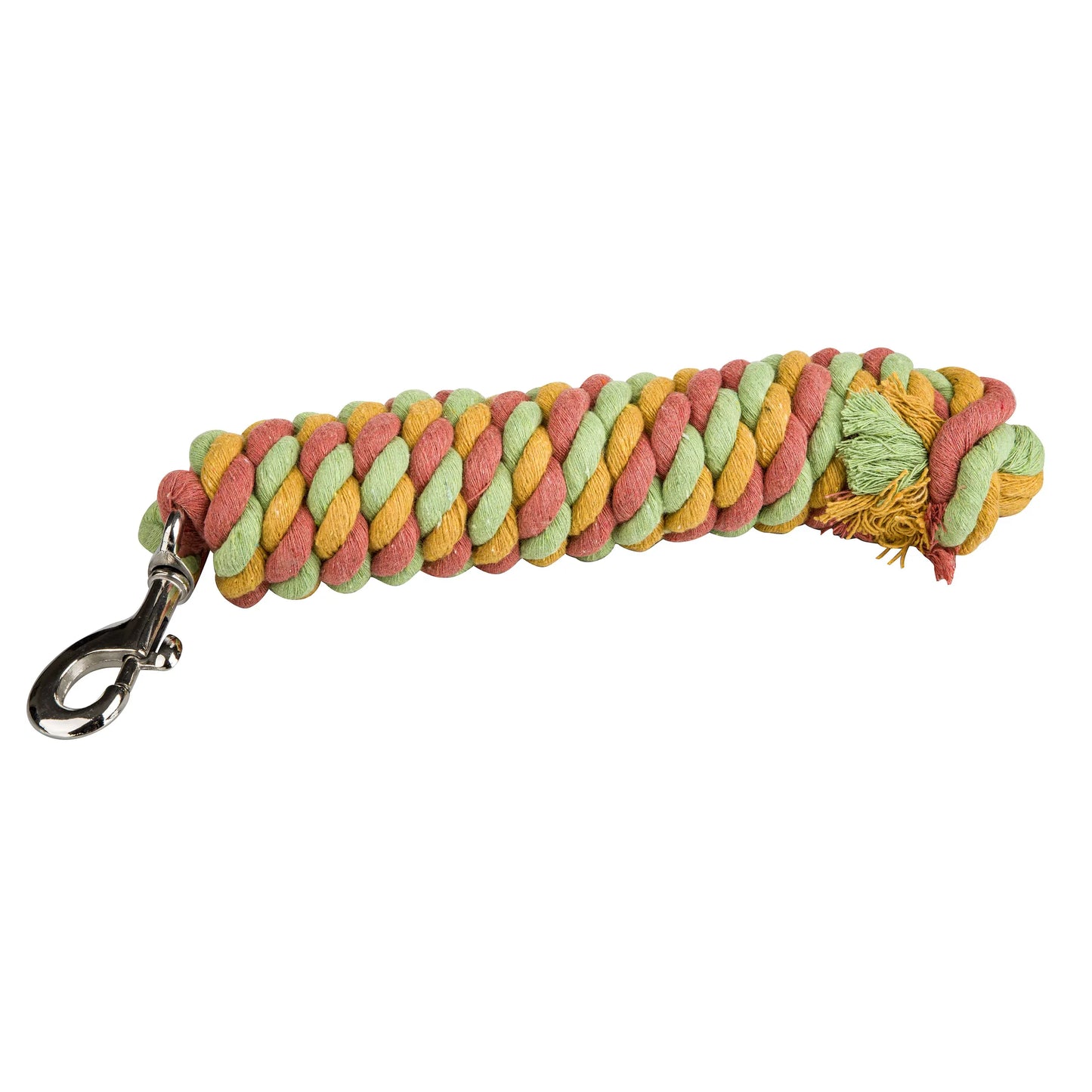 Tabelo Tri-Color Cotton Lead with Bolt Snap