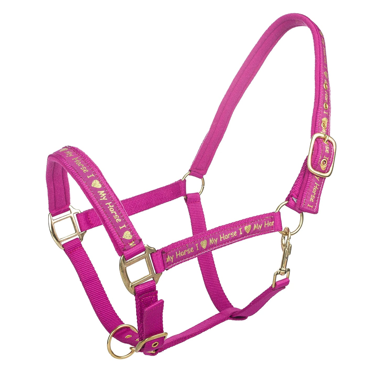 Tabelo I LOVE MY HORSE Halter w/Snap