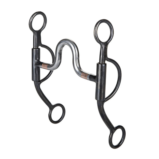 TABELO Thick Snaffle Offset Dee Bit