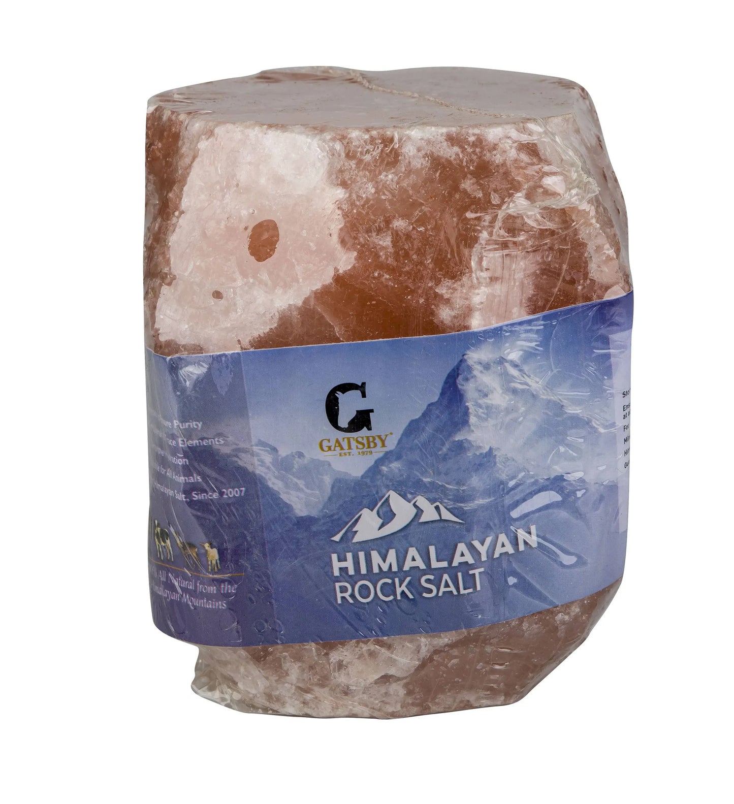 Gatsby 100% Natural Himalayan 8-10lb Rock Salt Block