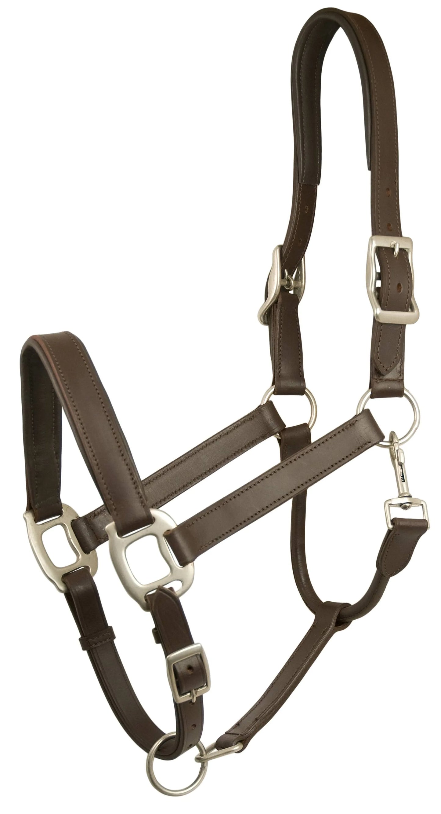 Gatsby Adjustable Padded Leather Halter