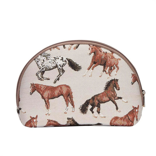 Running Horse Cosmetic Make Up Bag