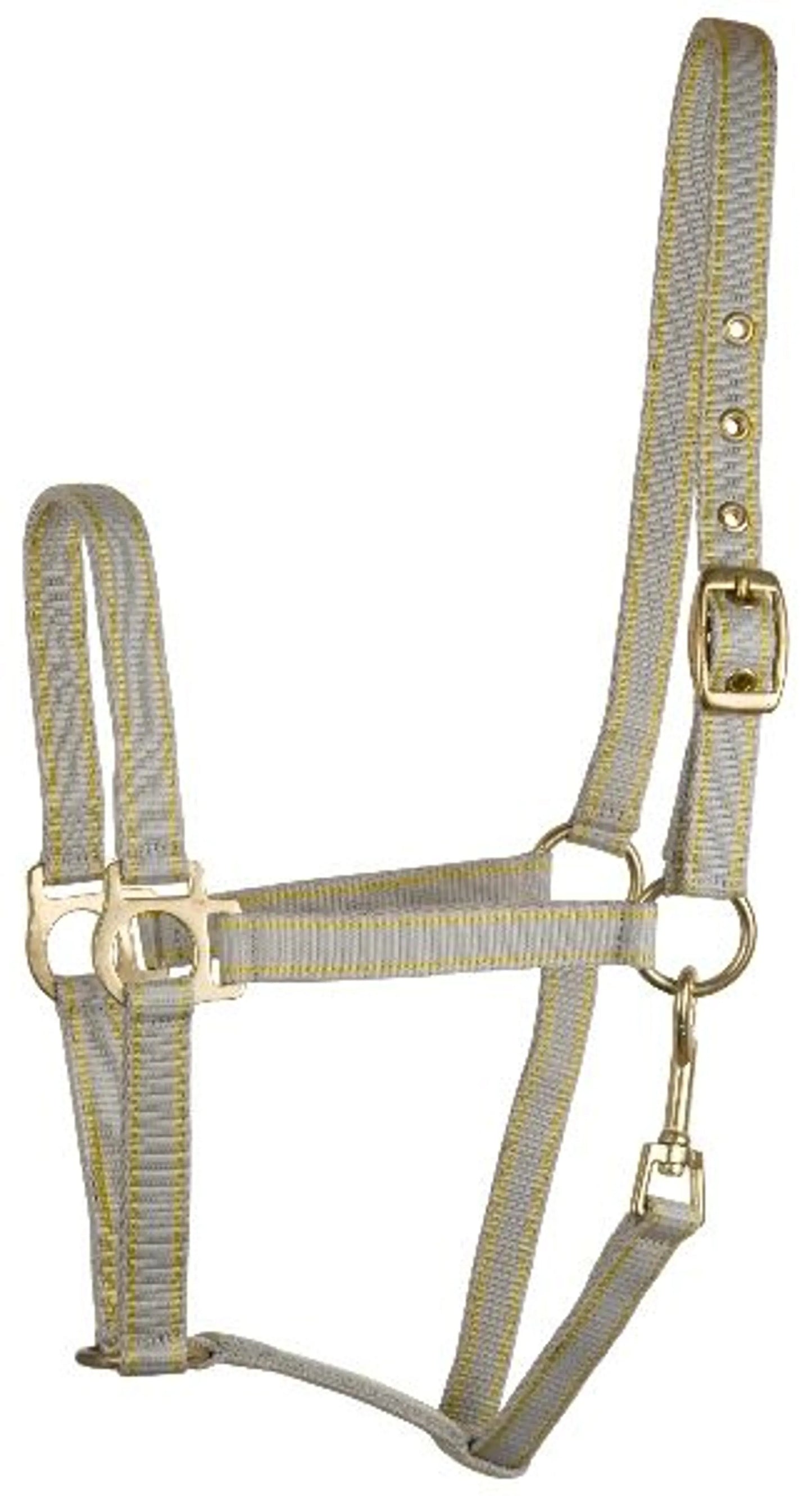 Gatsby Classic 2-Tone Nylon Halter With Snap