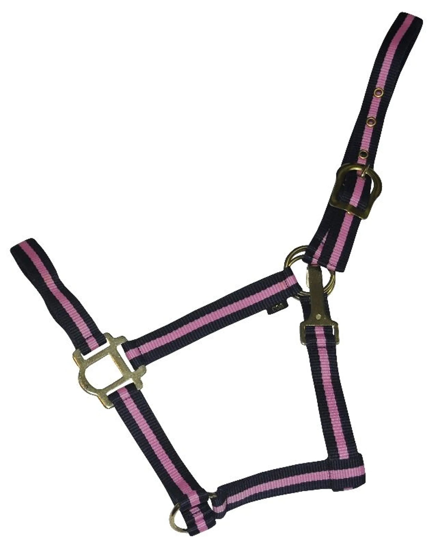 Gatsby Classic 2-Tone Nylon Halter With Snap