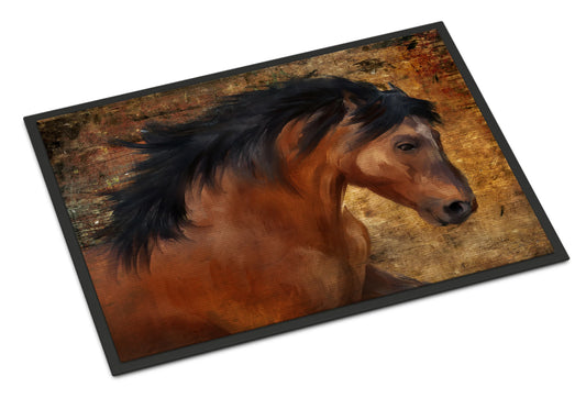 Wild Horse Mat  - Color: Wild horse | Pack Of: 1 | Type: Indoor/outdoor