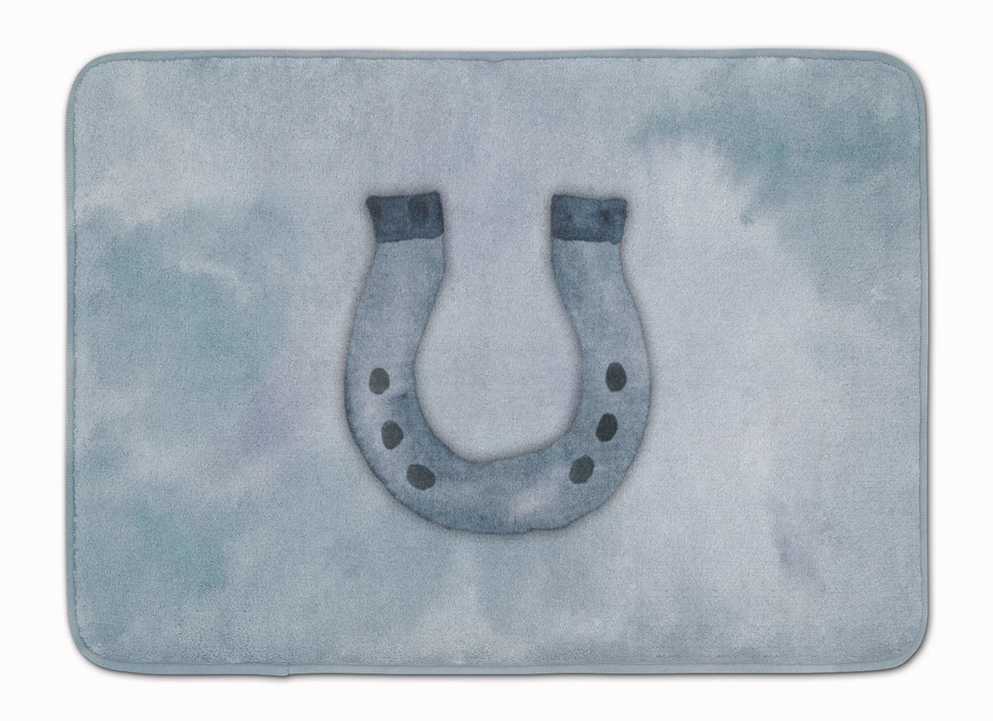 Western Watercolor Machine Washable Memory Foam Mat