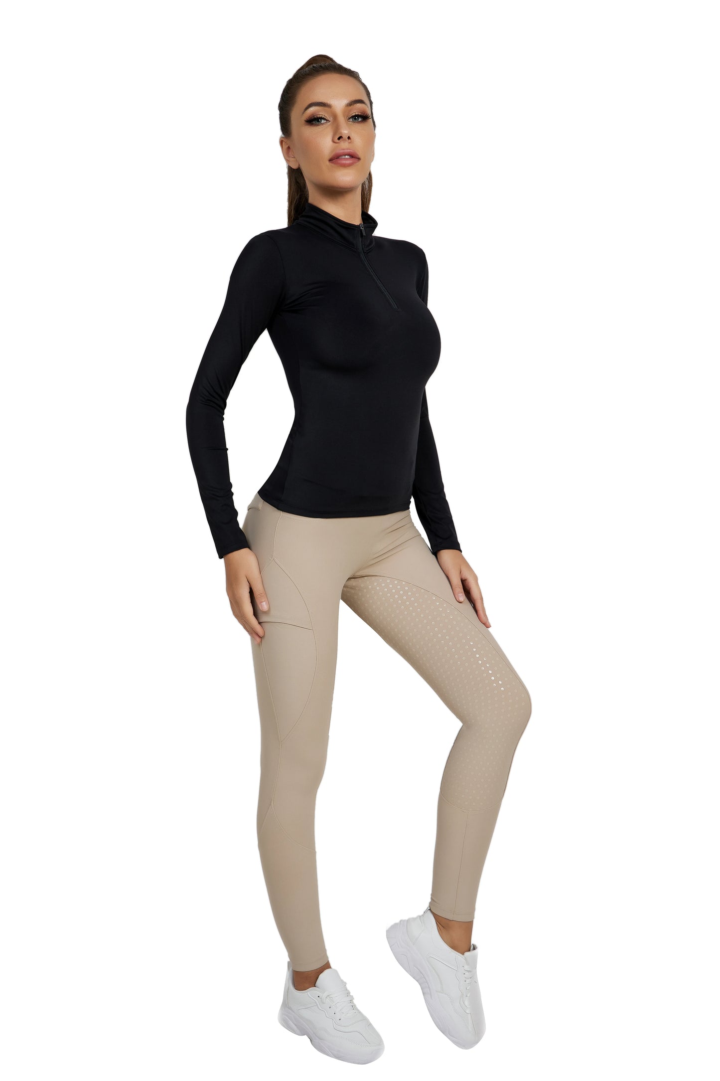 Full Seat Silicone Jodhpur Leggings Pants, Women