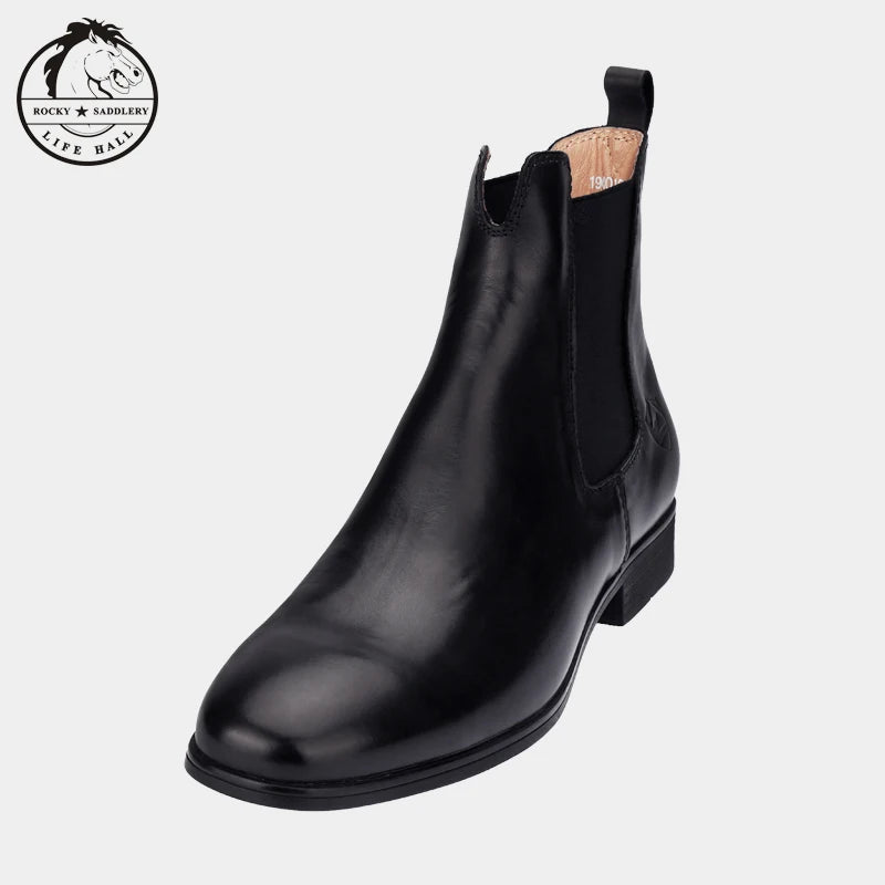 Cavassion Chelsea Leather Riding Boots