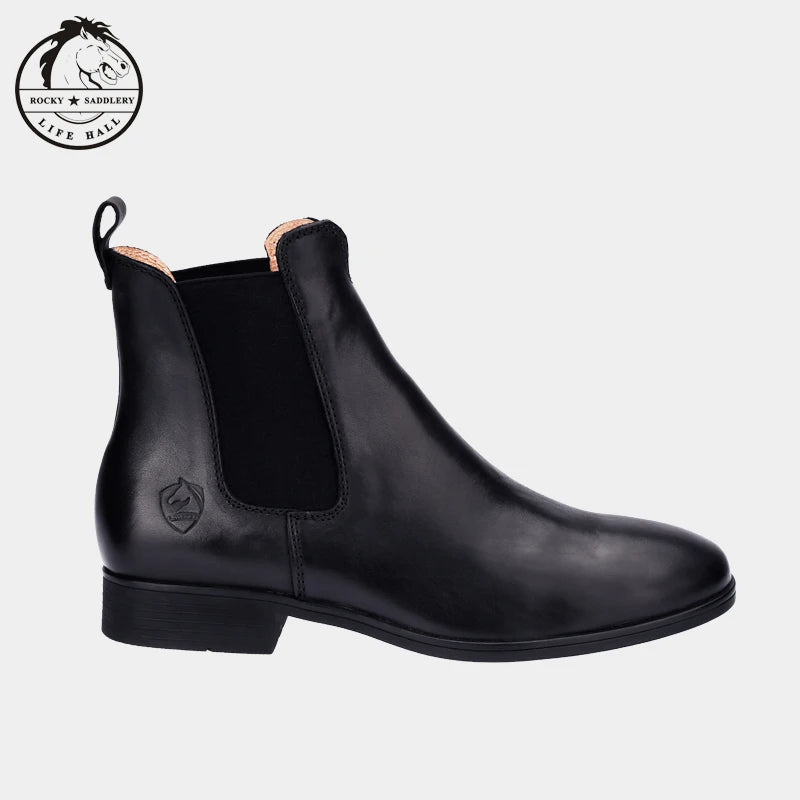 Cavassion Chelsea Leather Riding Boots