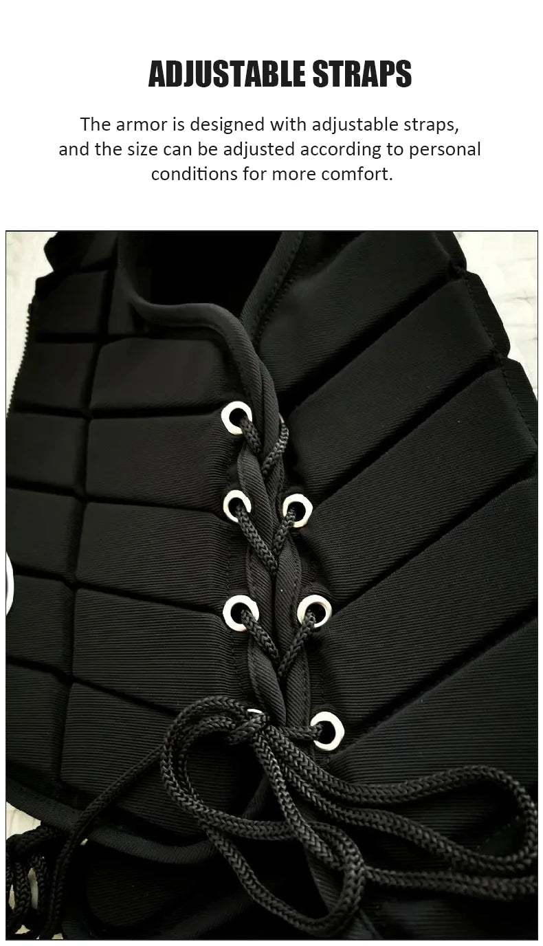 Equestrian Armor Protective Padded Vest