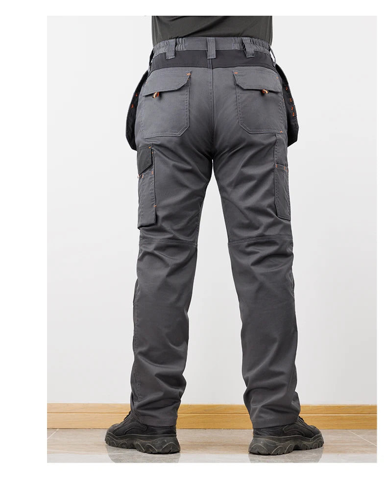 Wear-resistant Work Trousers; Men's