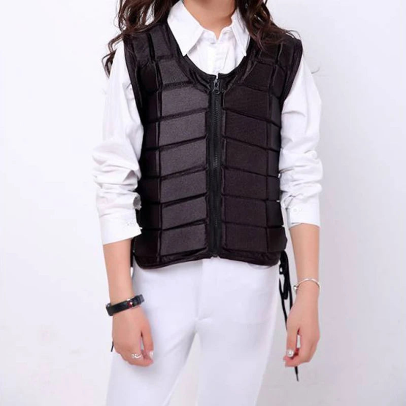 Equestrian Armor Protective Padded Vest