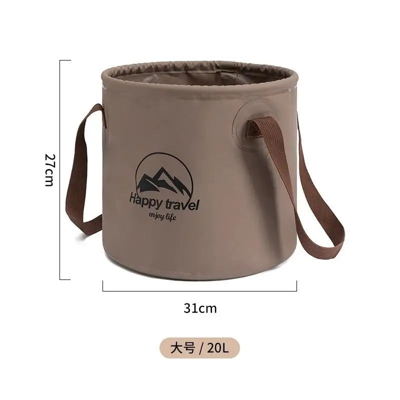 10L/20L Folding Water Bucket