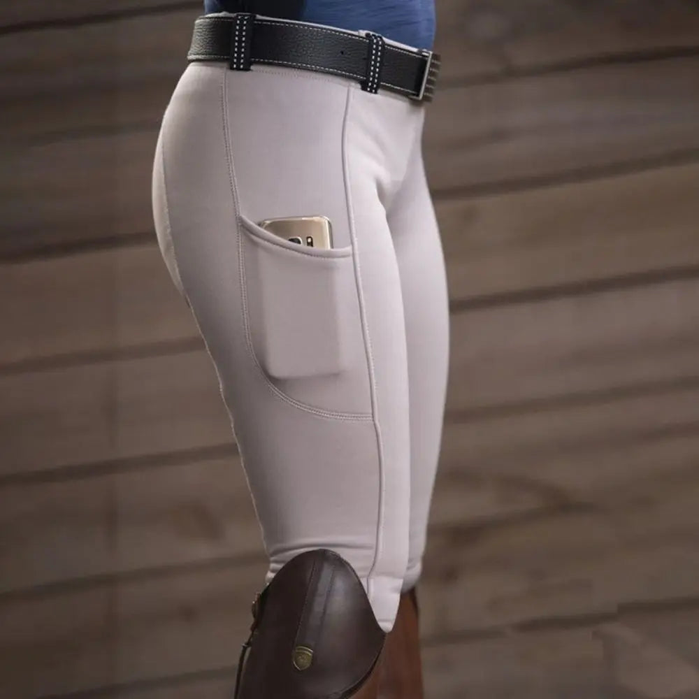 Slim Elastic Horse Racing Breeches, Women's