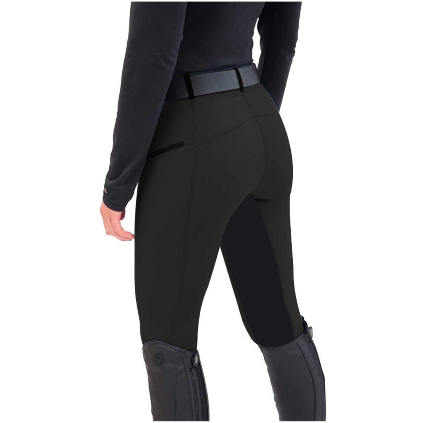 High Waist Elastic Equestrian Breeches