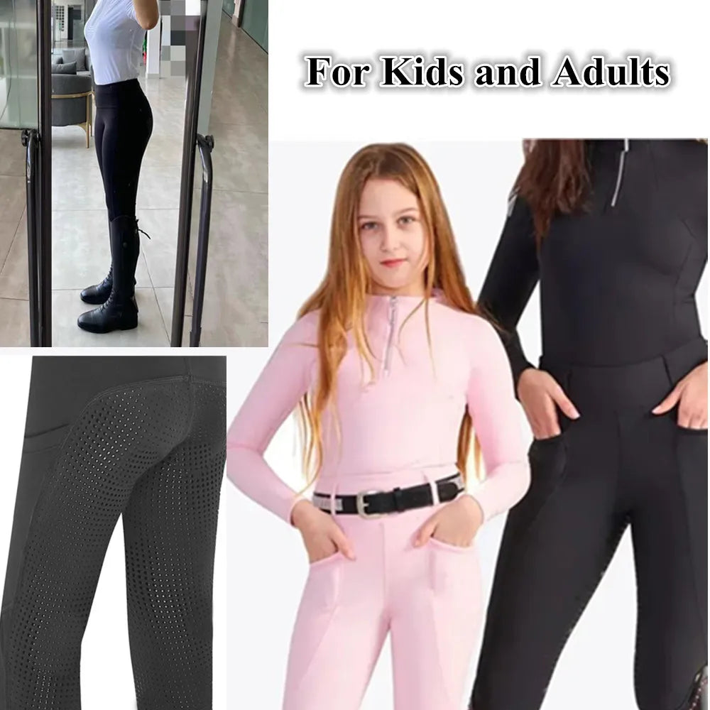 Women Equestrian Breeches, High Waist