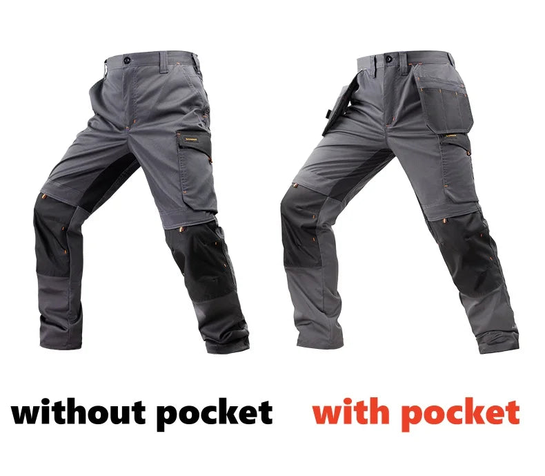 Wear-resistant Work Trousers; Men's