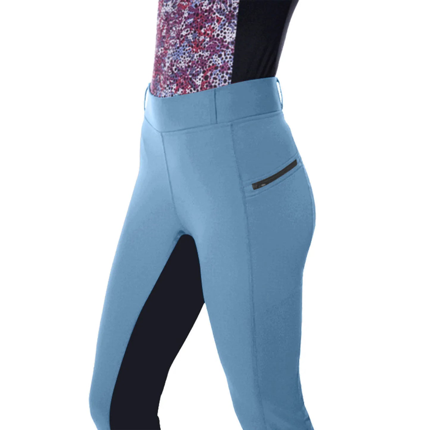 High Waist Elastic Equestrian Breeches