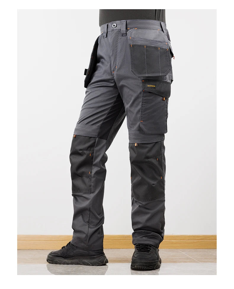 Wear-resistant Work Trousers; Men's