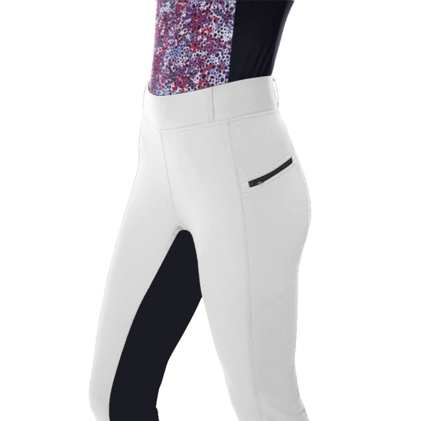 High Waist Elastic Equestrian Breeches