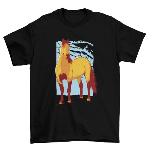 The Horse Illustrated T-shirt