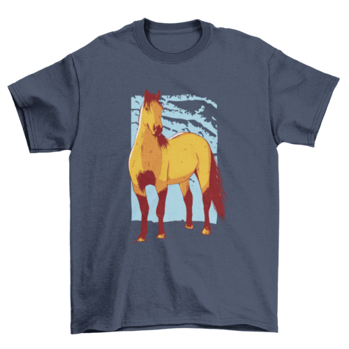 The Horse Illustrated T-shirt