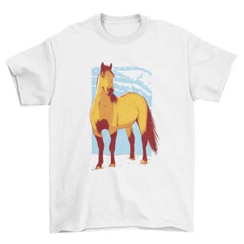 The Horse Illustrated T-shirt