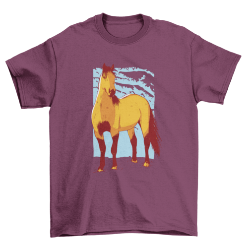 The Horse Illustrated T-shirt