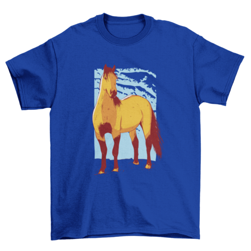 The Horse Illustrated T-shirt