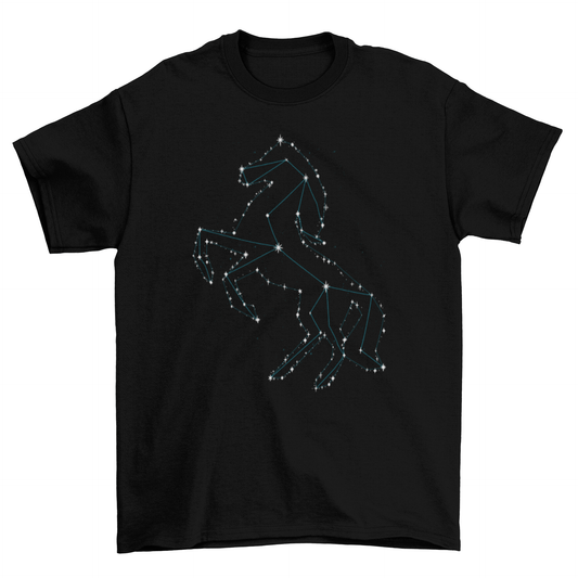 Horse constellation T-shirt