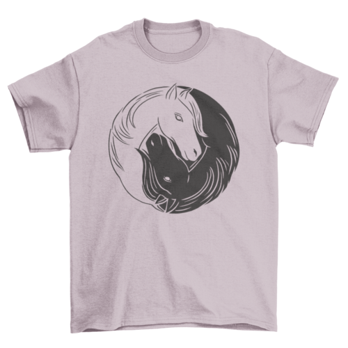 Yin & Yang Horses T-shirt