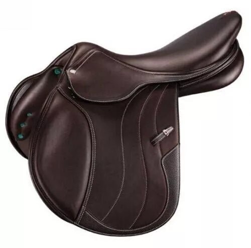 English Close Contact Leather Saddle, Size 18"